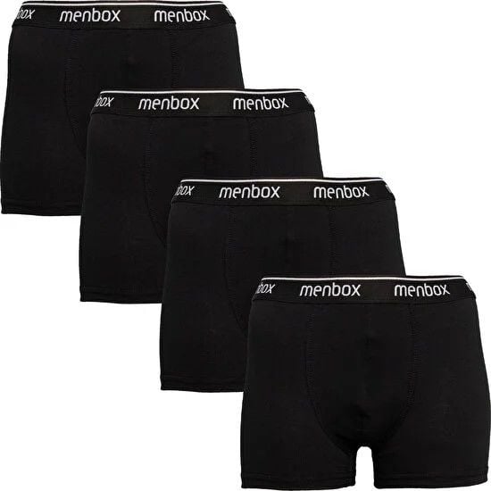 MENBOX 1051 ERKEK LİKRALI TEKLİ BOXER