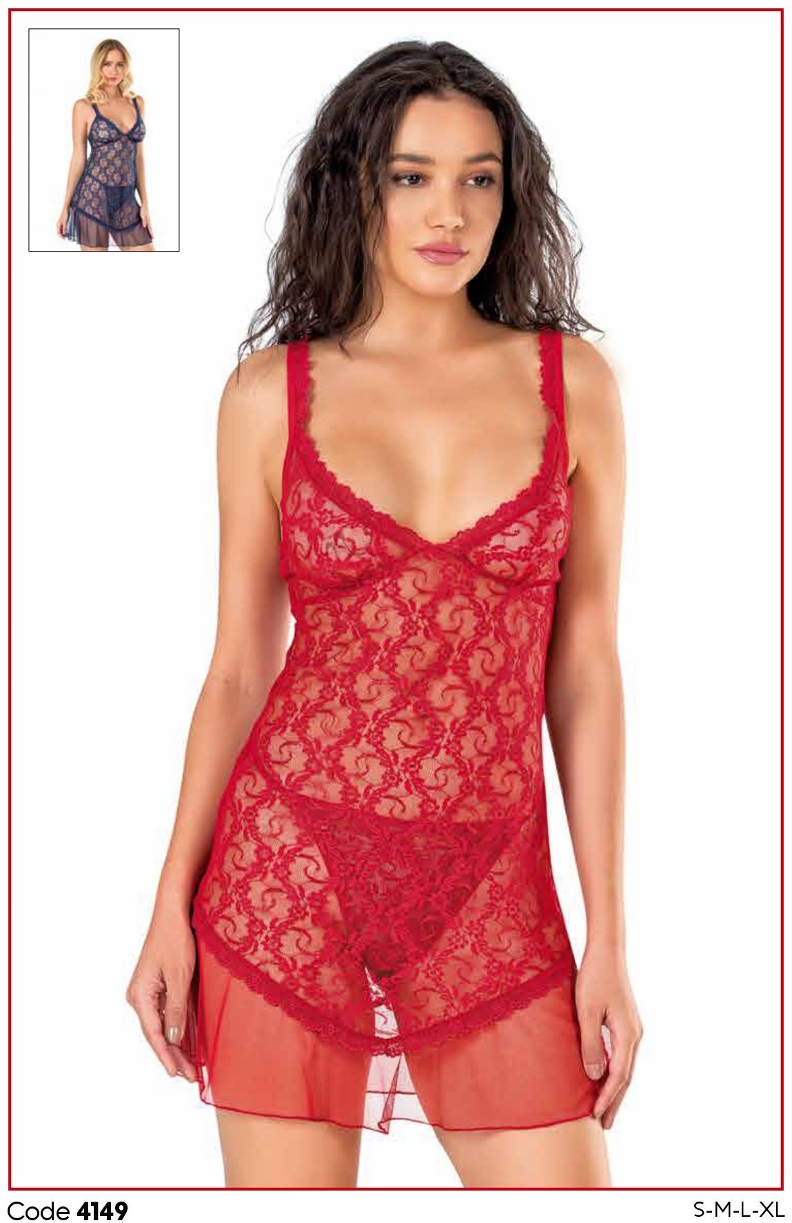 PRİMODA 4149 KISA TÜL GECELİK