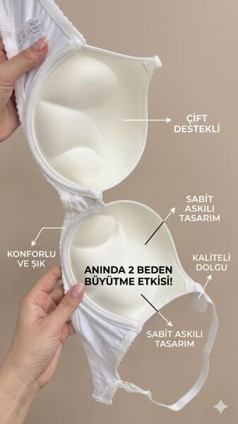 CANSOY 747 DOUBLE DESTEKLİ SÜTYEN