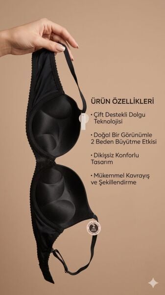 CANSOY 747 DOUBLE DESTEKLİ SÜTYEN