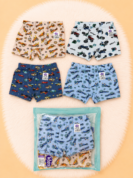 KOTA 1013 ERKEK ÇOCUK BASKILI BOXER