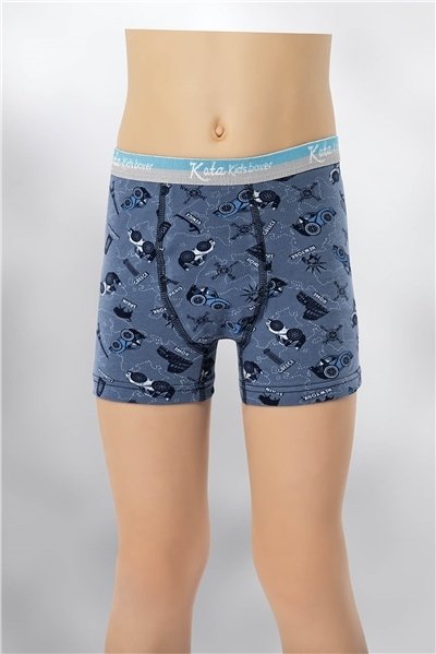 KOTA 1013 ERKEK ÇOCUK BASKILI BOXER