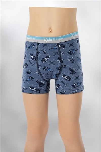 KOTA 1013 ERKEK ÇOCUK BASKILI BOXER
