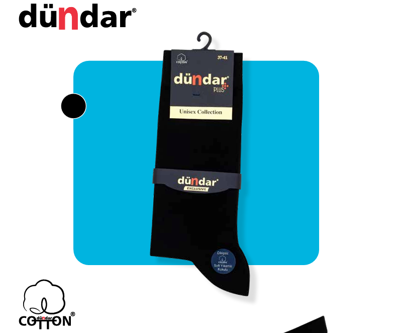 DÜNDAR 4759 ERKEK PLUS LİKRALI GARSON ÇORAP