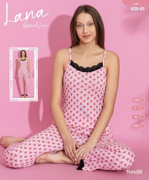 LANA 620-93 BAYAN MODAL DANT.İP ASKILI TAKIM