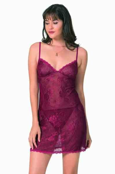 PRİMODA 8052 SATEN KISA GECELİK
