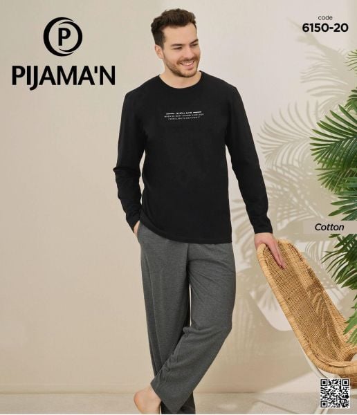 PİJAMAN 6150-20 ERKEK PENYE PİJAMA TAKIM