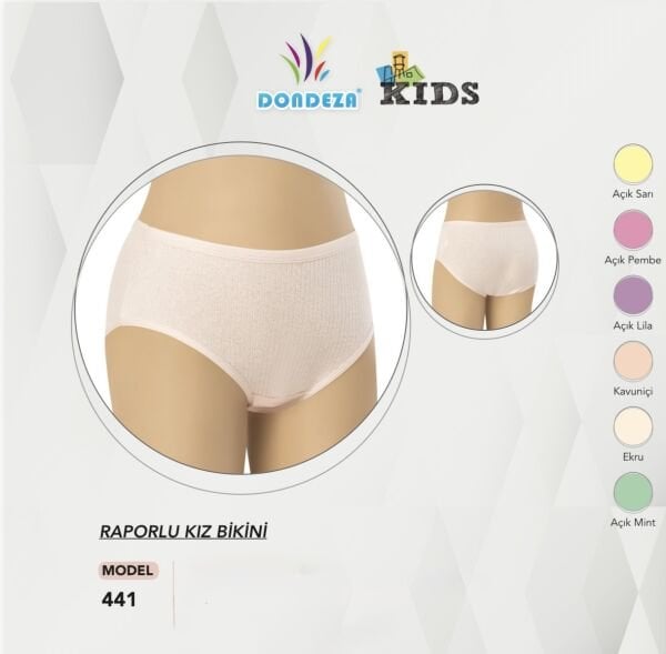 DONDEZA 441 KIZ RAPORLU ÇOCUK BİKİNİ