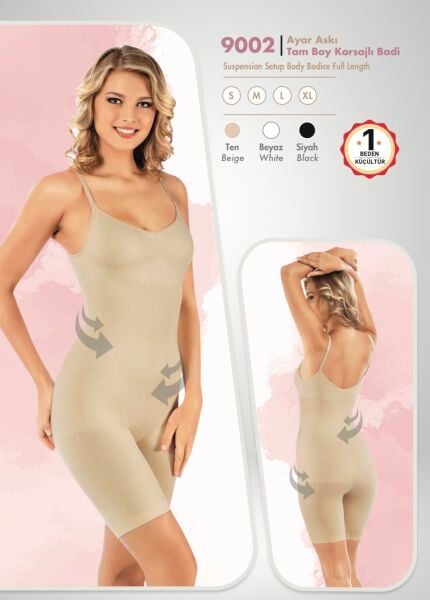 FORM TİME 9002 TAM BOY BODY KORSE