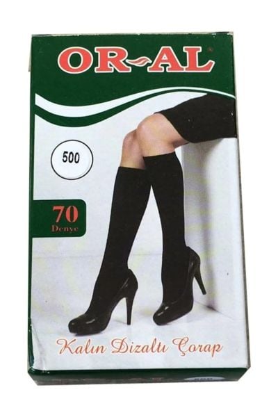 ORAL 4009 BAYAN 70 DİZALTI ÇORAP