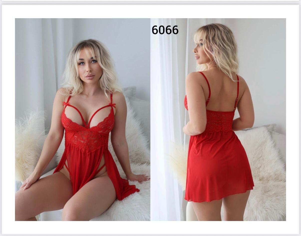BELENG 6066 BRALET ÇİFT YIRTMAÇLI GECELİK