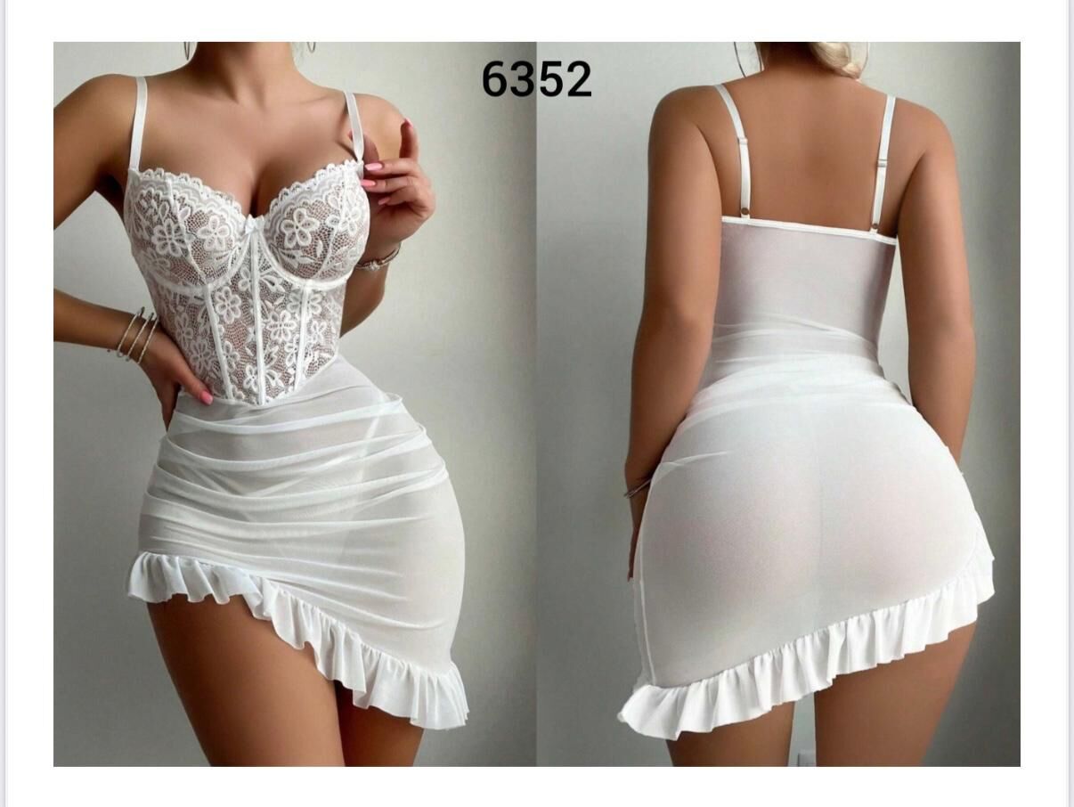 BELENG 6352 FANTAZİ FIRFIRLI GECELİK