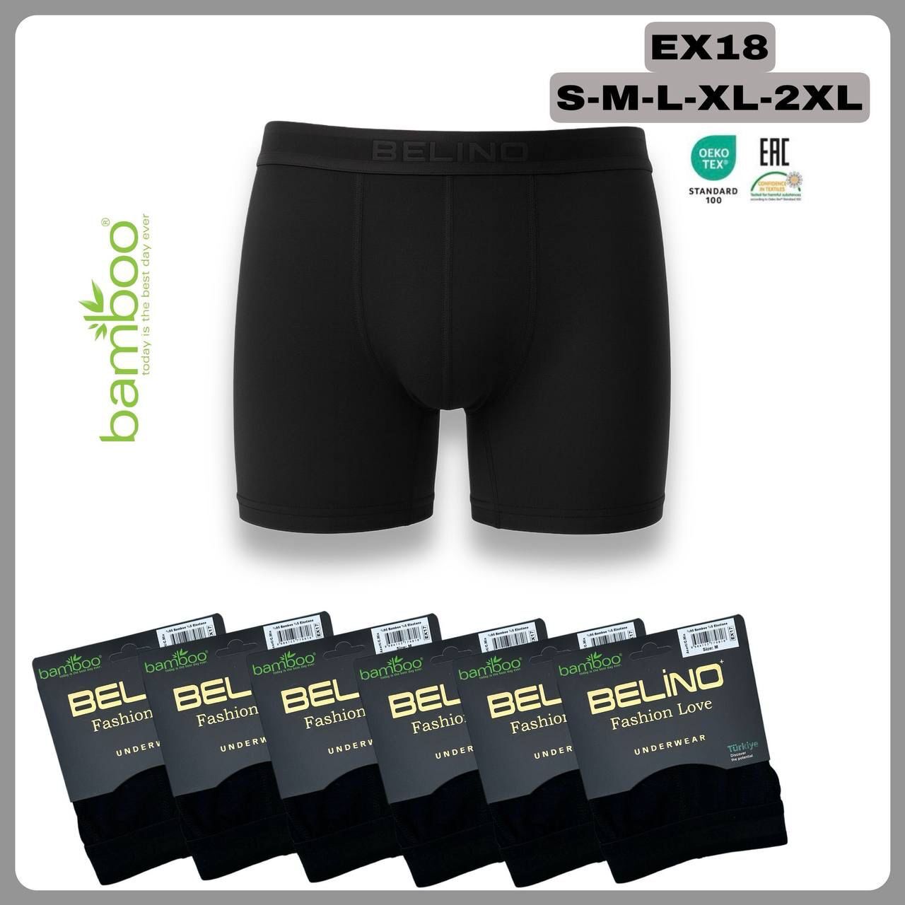 BELİNO EX18 ERKEK BOXER