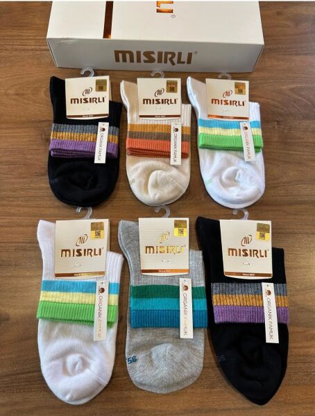 MISIRLI 70051 BAYAN PAMUK KISA KONÇ ÇORABI 35-38