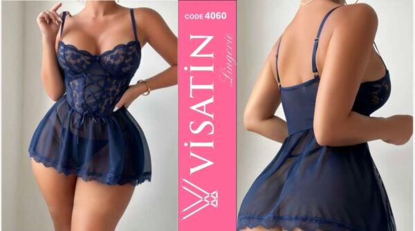 VİSATİN 4060 SATEN GECELİK