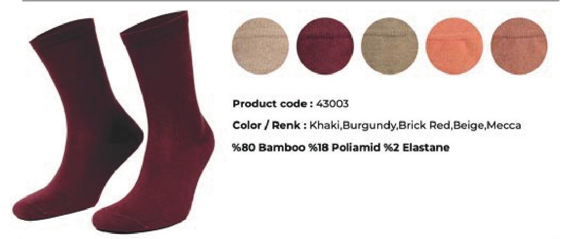 AYTUĞ 43003 BAYAN BAMBU DÜZ SOKET