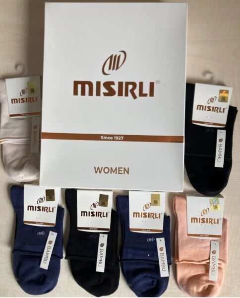 MISIRLI 72050 BAYAN BAMBU KISA KONÇ ÇORABI 35-38