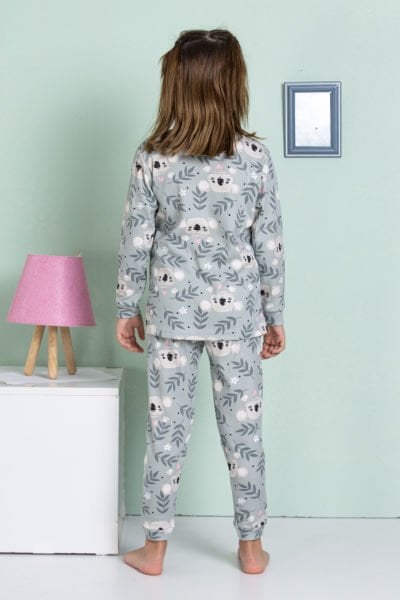 ELMAS 4067 KIZ ÇOCUK 1-5 YAŞ PİJAMA TAKIM