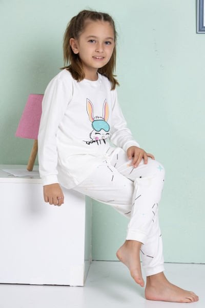 ELMAS 4069 KIZ ÇOCUK 1-5 YAŞ PİJAMA TAKIM