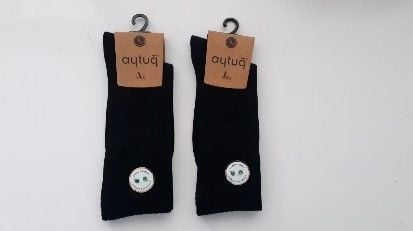 AYTUĞ 44401 BAMBU BÜKÜMLÜ SİYAH SOKET