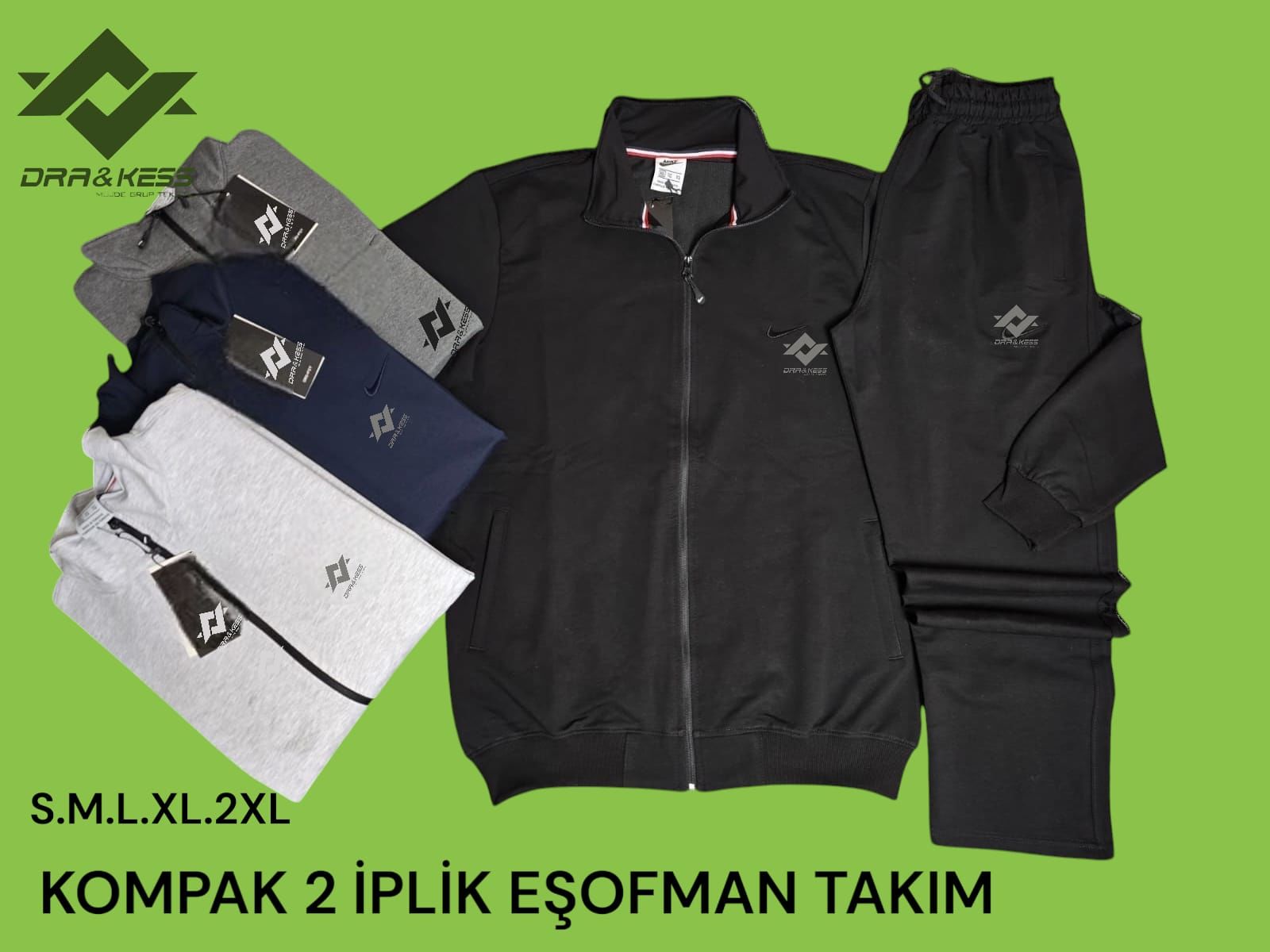 DRAKESS 10255 ERKEK YAKALI EŞOFMAN TAKIM