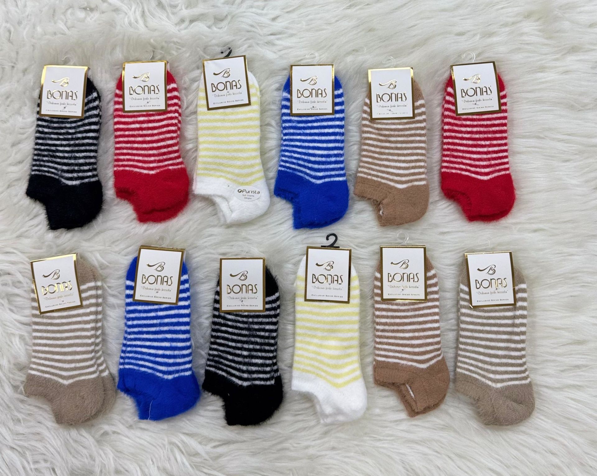 BONAS 4431 BAYAN SOFT TERMAL PATİK ÇORAP