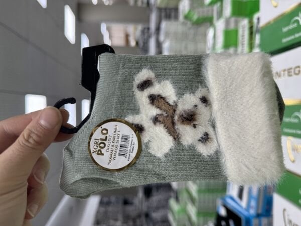 XGRİ B-40 BAYAN DİKİŞSİZ YUMOŞ TENİS ÇORAP