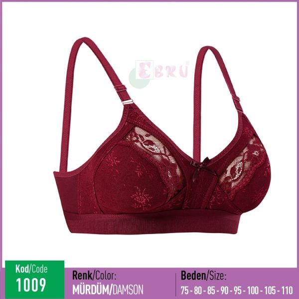 EBRU 1009 BAYAN GENİŞ LASTİK TOPARLAYICI SÜTYEN