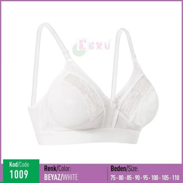 EBRU 1009 BAYAN GENİŞ LASTİK TOPARLAYICI SÜTYEN