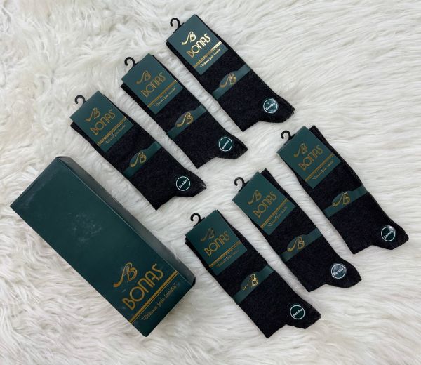 BONAS 3255 ERKEK BAMBU DİKİŞSİZ MEVSİMLİK ÇORAP