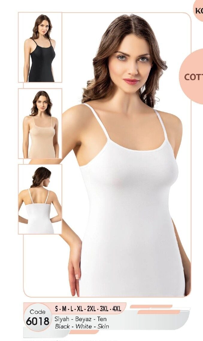 KOTA 6018 BAYAN İP ASKI ATLET 2XL-3XL