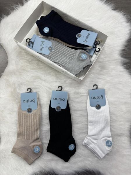 AYTUĞ 14276 ERKEK BAMBU PATİK DESEN 14