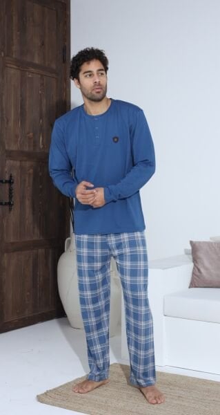 BOYRAZ 70023 ERKEK PENYE K.KOL PİJAMA TAKIM