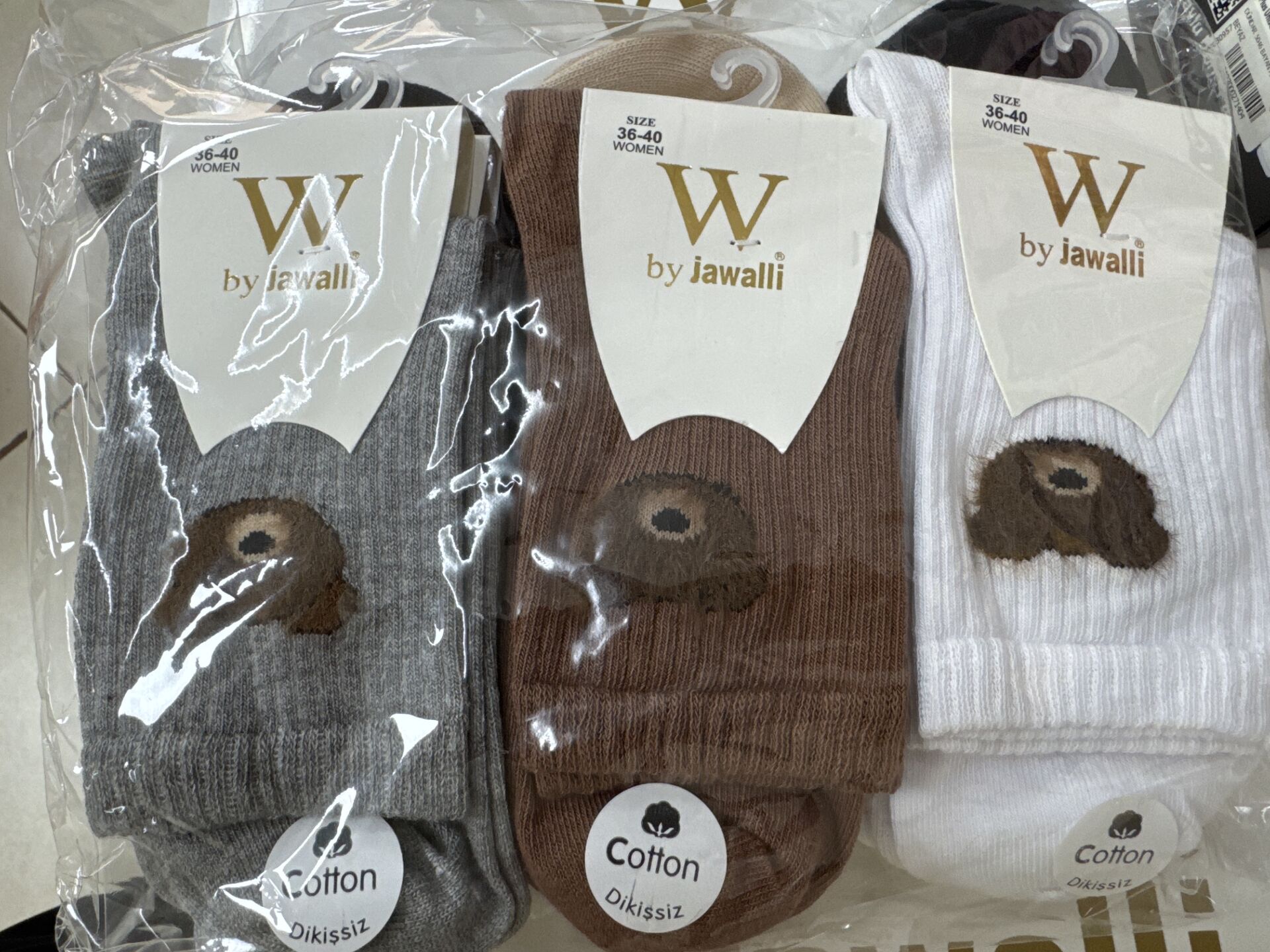 BY JAWALLİ J570 BAYAN ÇORAP