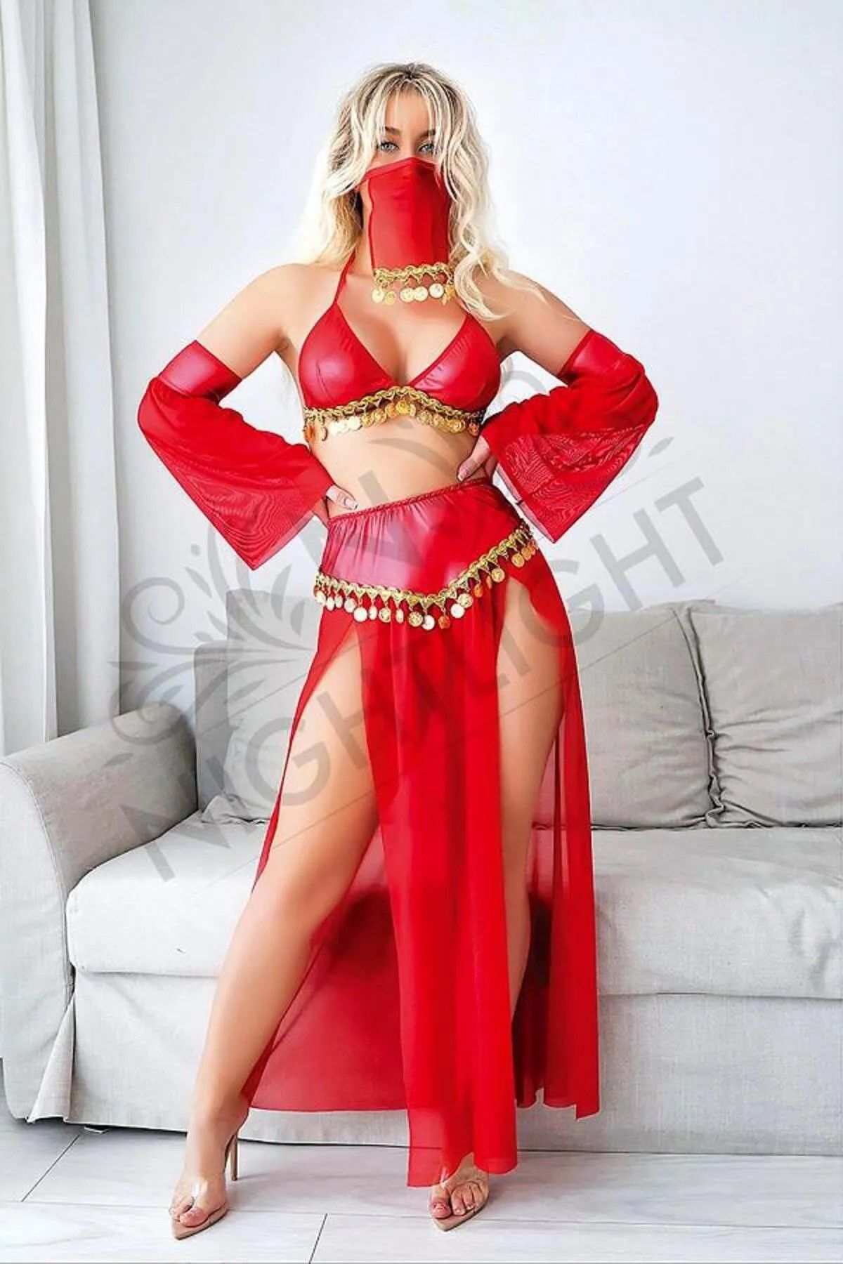 NIGHTLIGHT 1086 FANTAZİ DANSÖZ KOSTÜM