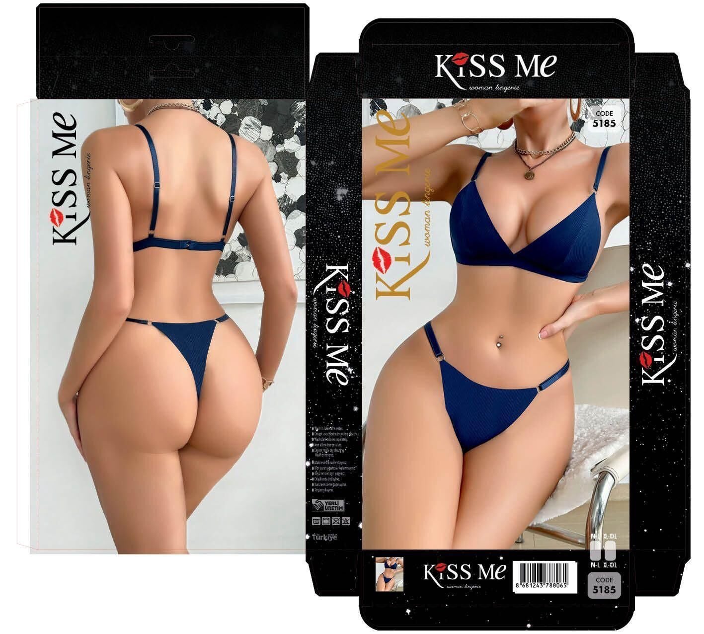 RUSELİN KİSS ME 5185 BİKİNİ TAKIM SM*2-LXL*2