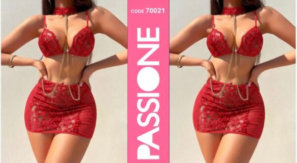 REAL PASSIONE 70021 ETEKLİ SÜTYEN TAKIM