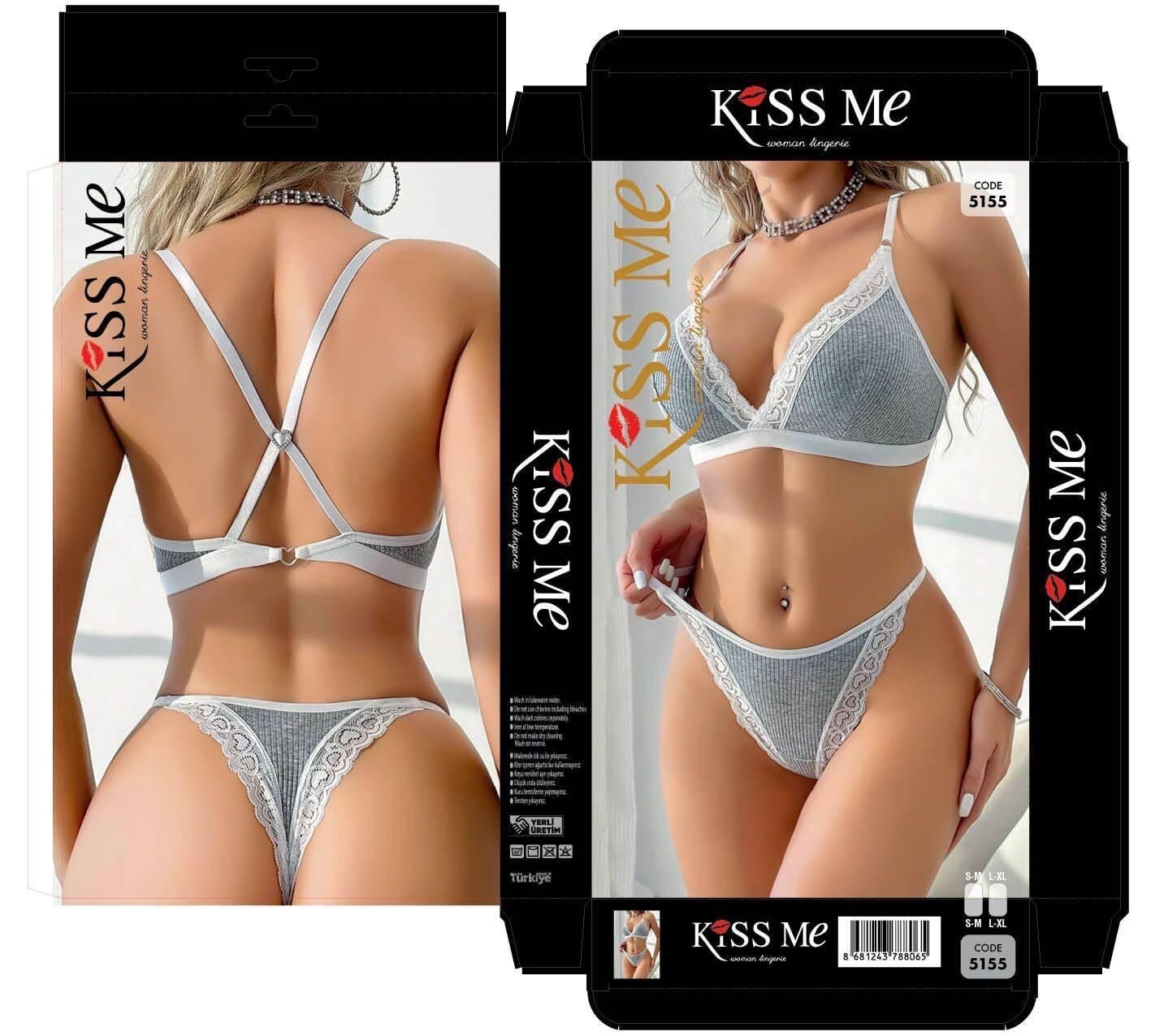 RUSELİN KİSS ME 5155 BİKİNİ TAKIM SM*2-LXL*2