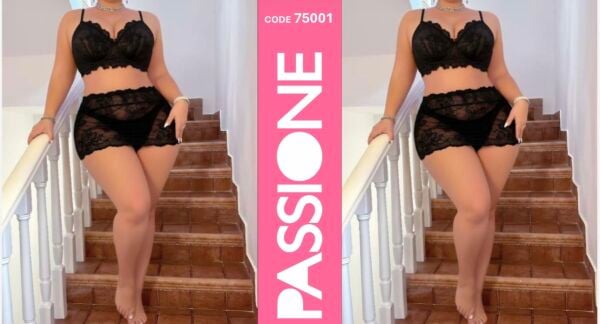 REAL PASSIONE 75001 BIG SIZE ETEKLİ SÜTYEN TAKIM