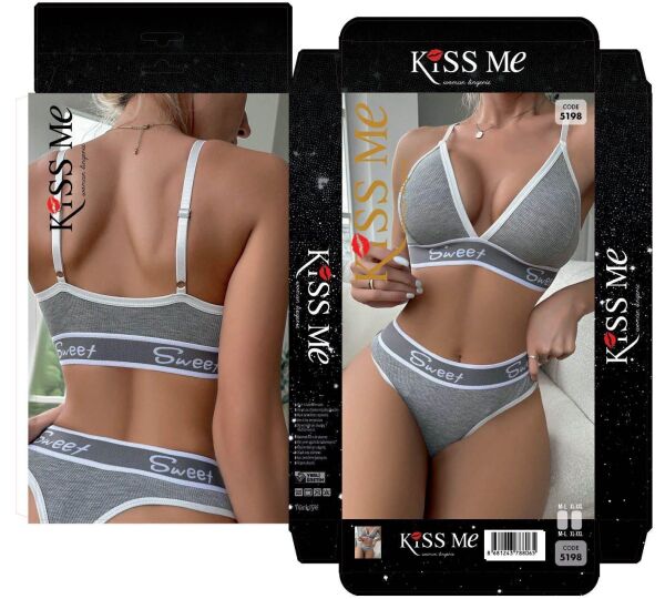 RUSELİN KİSS ME 5198 BİKİNİ TAKIM SM*2-LXL*2
