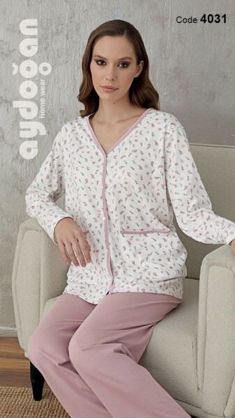AYDOĞAN 4031 BAYAN EMPİRME BOY DÜĞ.PİJAMA TAKIM