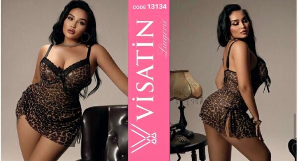 VİSATİN 13134 SATEN GECELİK BATTAL