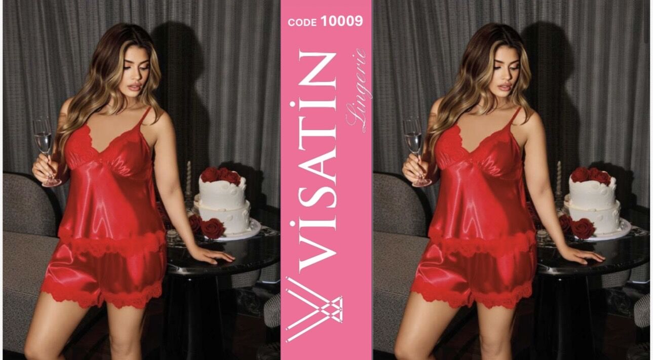 VİSATİN 10009 SATEN GECELİK BATTAL