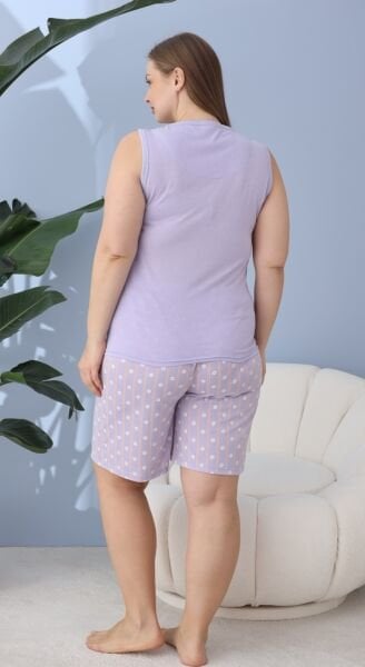 LİNDROS 60115 POLİVİSKON BATTAL ATLET ŞORTLU TAKIM