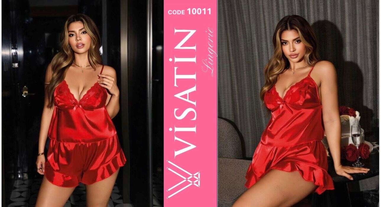 VİSATİN 10011 SATEN GECELİK BATTAL