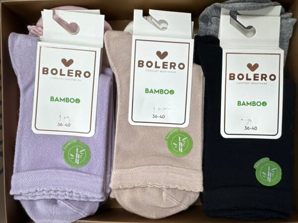 BOLERO B47 BAYAN PREMİUM DİKİŞSİZ BAMBU ÇORAP