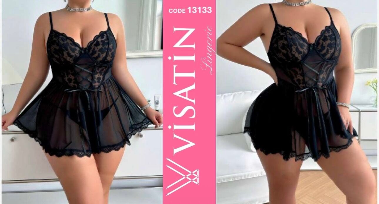 VİSATİN 13133 SATEN GECELİK BATTAL
