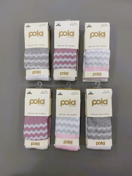 POLA ÇOCUK DESENLİ KÜLOTLU ÇORAP