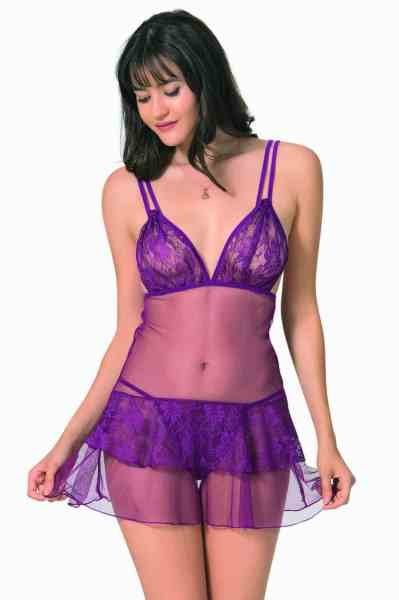PRİMODA 4087 KISA TÜL GECELİK
