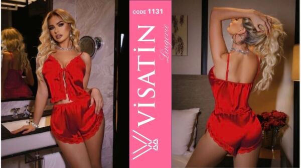VİSATİN 1131 SATEN GECELİK